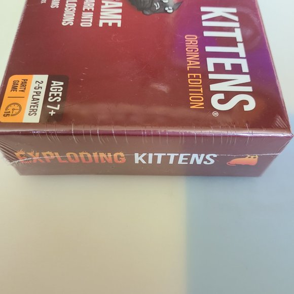 EXPLODING KITTENS Card Game Sealed Box 2021 NEW - Picture 5 of 7